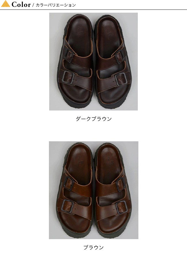 NIGEL CABOURN ナイジェルケーボン レザーサンダルピートラベル メンズ 8044-00-62000 サンダル