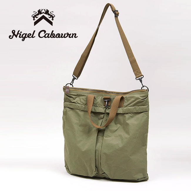 NIGEL CABOURN ナイジェルケーボン ヘルメットバッグミックスC/N