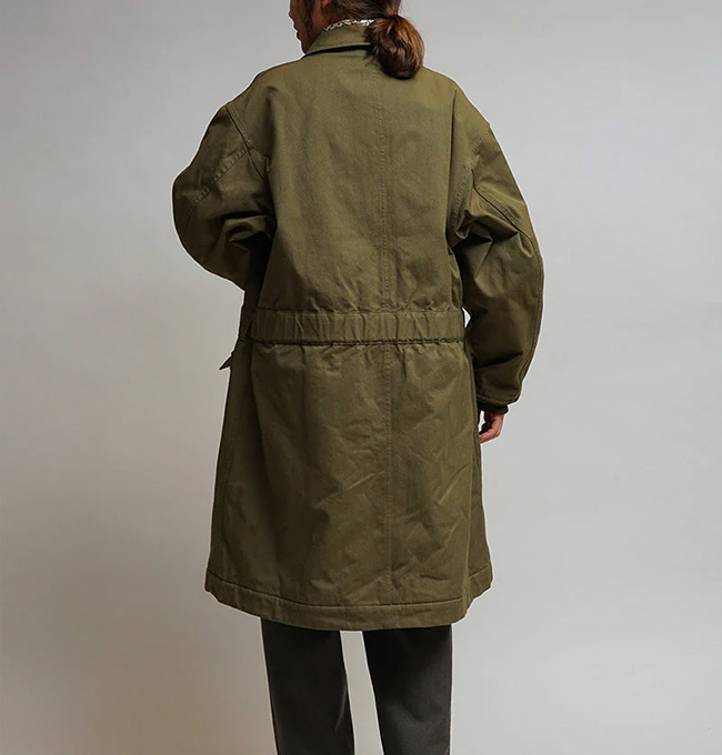 NIGEL CABOURN ナイジェルケーボン M-47モディファイドコートハーフTEX