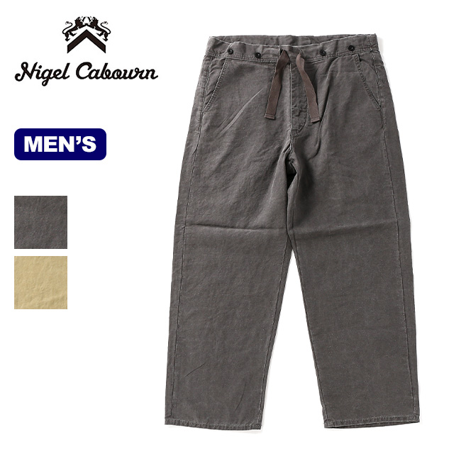NIGEL CABOURN ナイジェルケーボン ホスピタルパンツサルファー