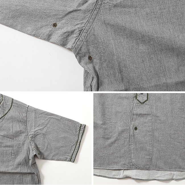 NIGEL CABOURN（ナイジェルケーボン） ベースボールシャツS/Sタイプ2