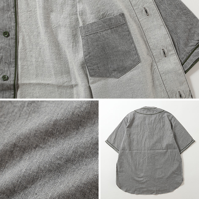 NIGEL CABOURN（ナイジェルケーボン） ベースボールシャツS/Sタイプ2