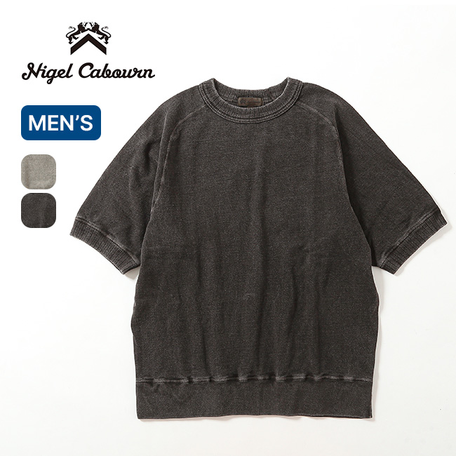 ☆NIGEL CABOURN☆ナイジェルケーボン☆半袖スウェット☆裏起毛