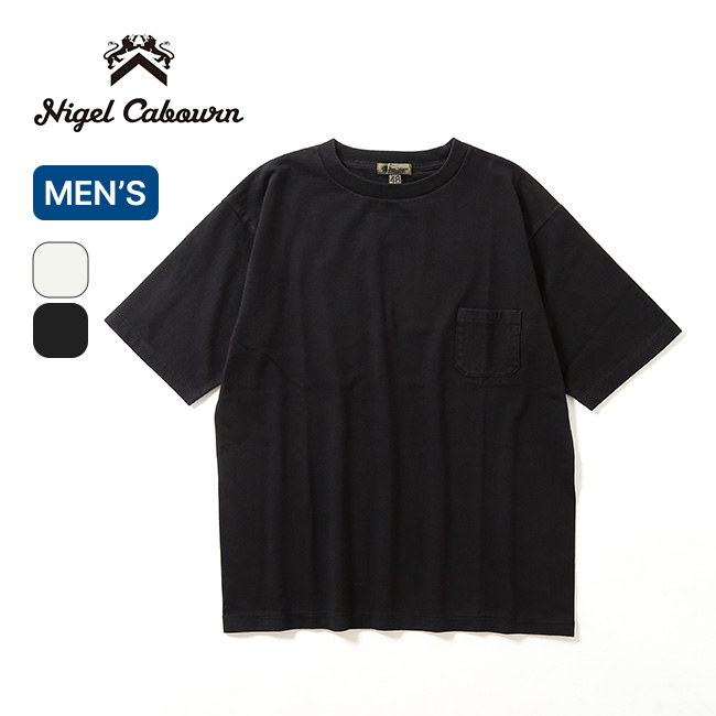 NIGEL CABOURN ナイジェルケーボン 7.8ozベーシックTシャツ メンズ