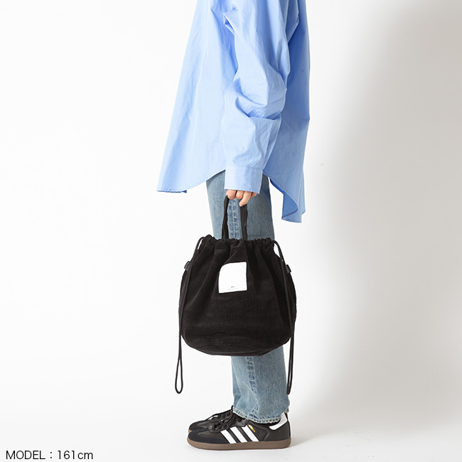 N P E NAPRON PATIENTS EFFECTS BAG コーデュロイペイシェントバッグ M