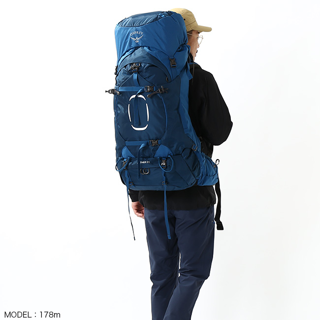 OSPREY オスプレー イーサー65 OS50083 ザック リュックサック バックパック 登山 アウトドア