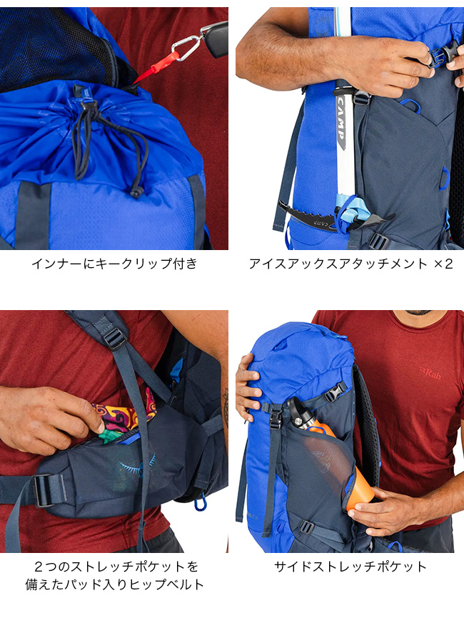 OSPREY（オスプレー） ケストレルLT28 OS50160 Kestrel LT 28 メンズ