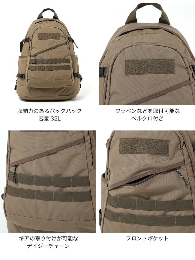 OverLand EQUIPMENT オーバーランドイクイップメント バックパック OL