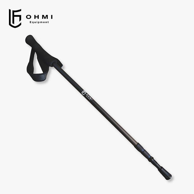 OHMI Equipment オウミエクイップメント カーボンファイバートレッキングポール(1本) OHMI Equipment オウミエクイップメント カーボンファイバー