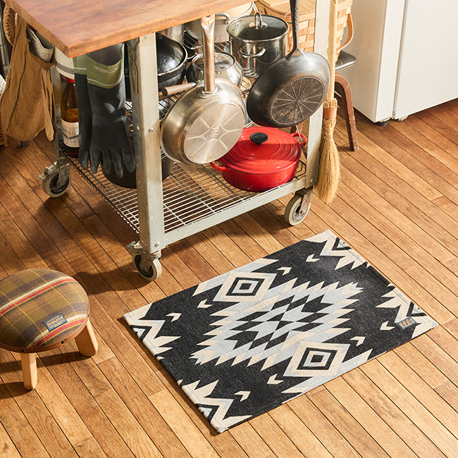 ペンドルトン　キッチンスモール＆ミディアムマット＆クッション2個セット PENDLETON ペンドルトン キッチンスモールマット [MC001] 19804259