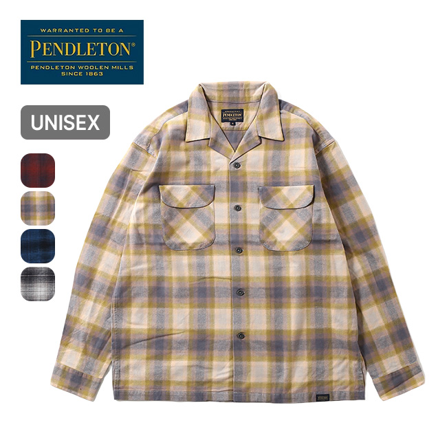 PENDLETON ペンドルトン オープンカラーシャツ ユニセックス : p08126 : OutdoorStyle サンデーマウンテン - 通販 -  Yahoo!ショッピング