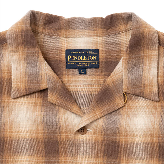ペンドルトンPENDLETON L/S ガーメントダイ オープンカラーシャツ PENDLETON（ペンドルトン） オープンカラーシャツ 6475-5000 Open