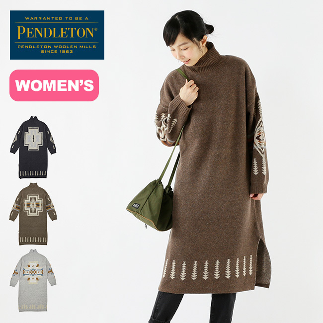 Pendleton ペンドルトン ハイネックワンピース ウィメンズ 1575 6101 ワンピース ニット Outdoorstyle サンデーマウンテン 通販 Paypayモール