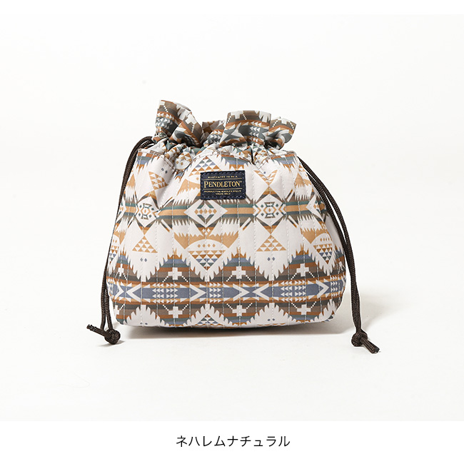 PENDLETON（ペンドルトン） キルティングドローストリングスモール