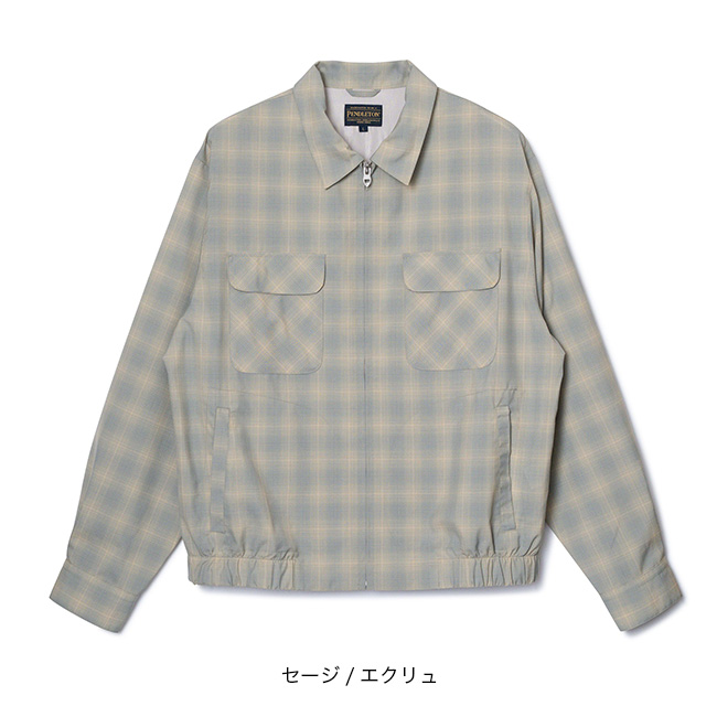 PENDLETON ペンドルトン ジップシャツジャケット 6175-3005 Zip Shirt