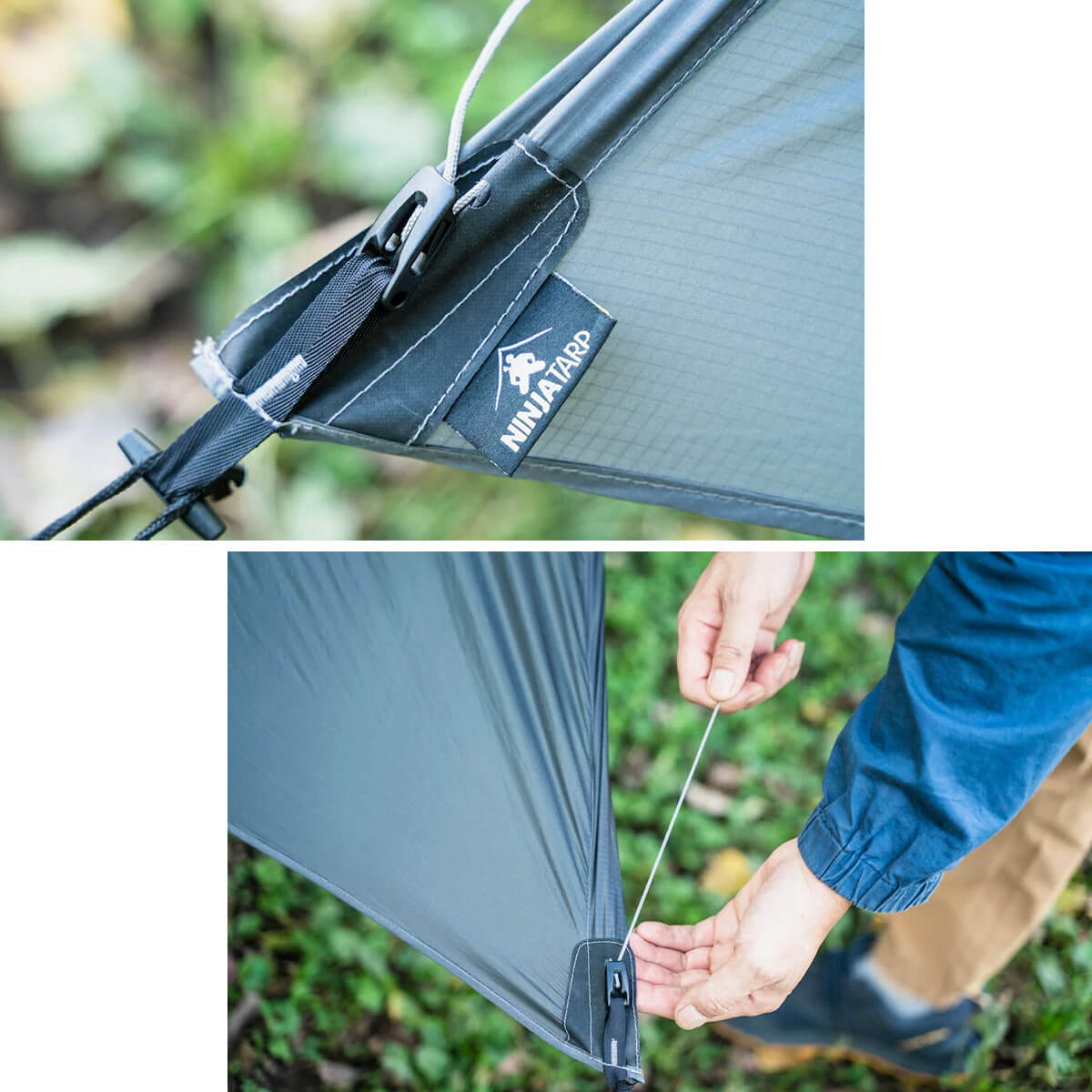 パーゴワークス PAAGO WORKS NINJA TARP ニンジャタープ ダークグレー タープ 日除け キャンプ アウトドア NINJA TARP – PAAGOWORKS