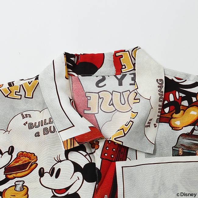 PORTER CLASSIC（ポータークラシック） DISNEY VP アロハシャツ ユニ