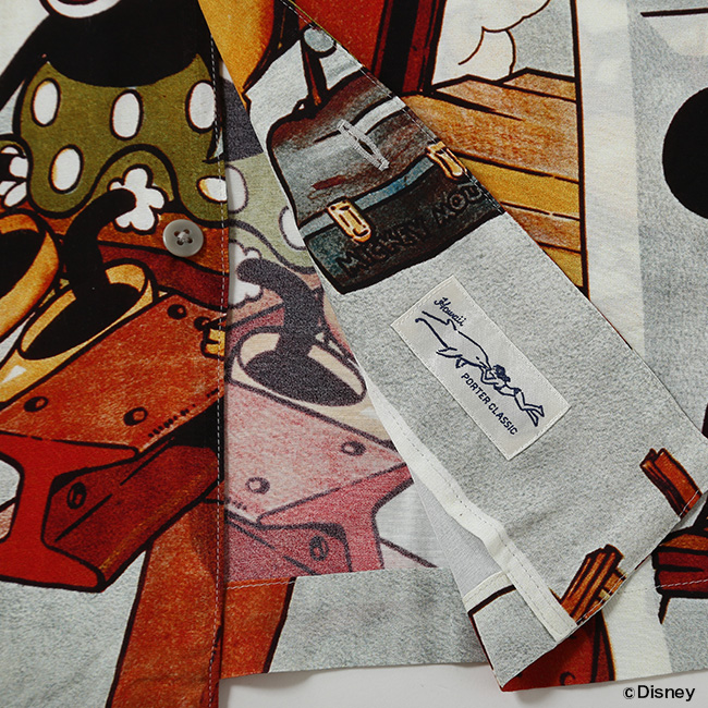 PORTER CLASSIC（ポータークラシック） DISNEY VP アロハシャツ ユニ
