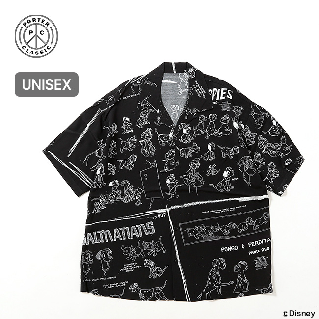 PORTER CLASSIC（ポータークラシック） DISNEY MS アロハシャツ DP-024