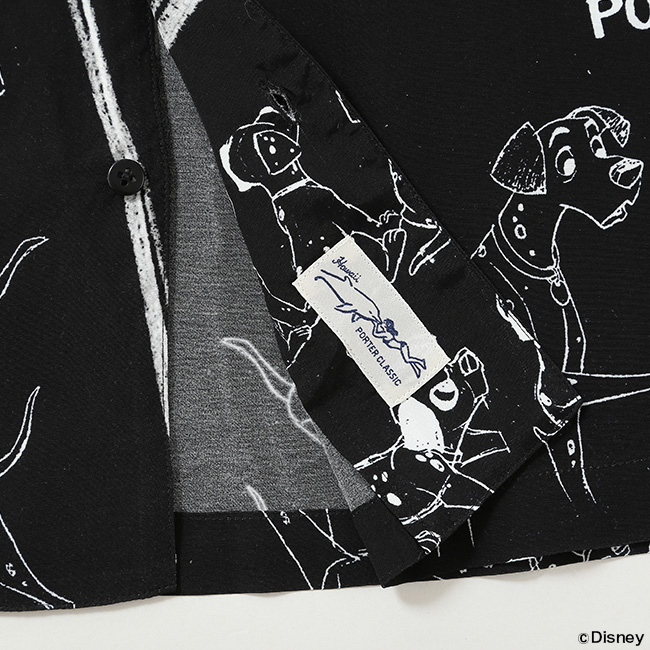 PORTER CLASSIC（ポータークラシック） DISNEY MS アロハシャツ DP-024