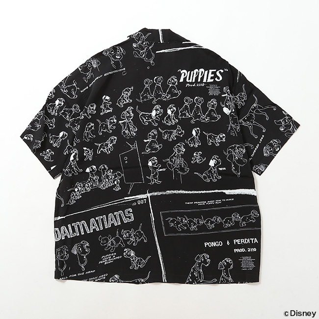 PORTER CLASSIC（ポータークラシック） DISNEY MS アロハシャツ DP-024
