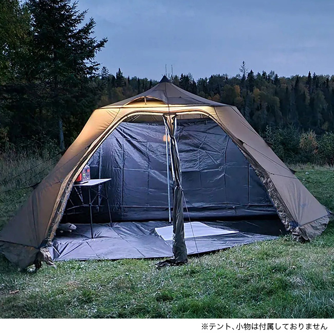 POMOLY ポモリー 難燃性グランドシート Circle 6用 pml_ou00026_no_00