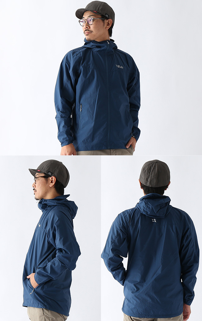 Rab ラブ バイタルウィンドシェルフーディ メンズ QWS-37 ジャケット 