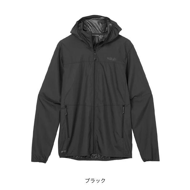 Rab（ラブ） ウィンドギャザーフーディー メンズ QWS-84 Men s