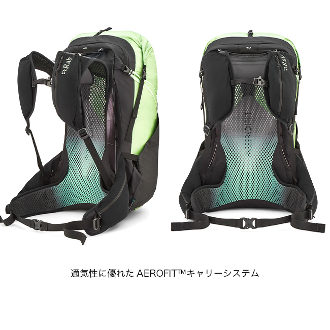 Rab（ラブ） サイクロンXP38ND QAQ-21 Syclon XP ND38L バックパック