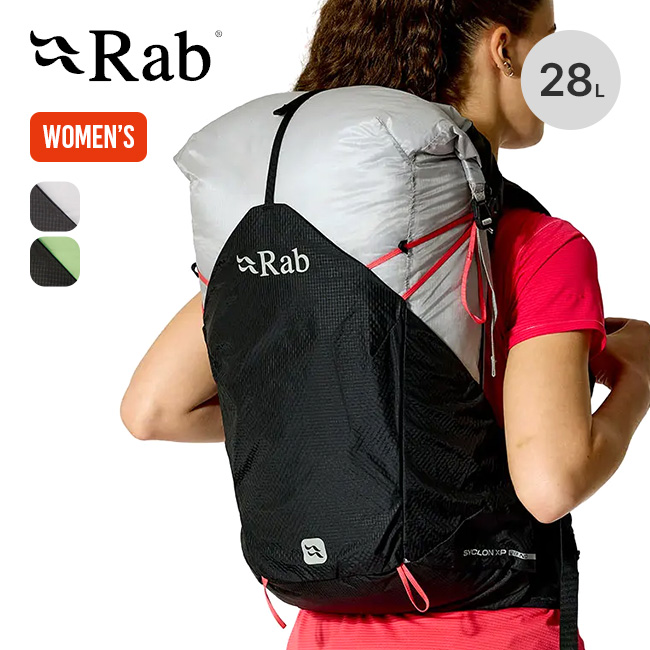 Rab ラブ サイクロンXP28ND QAQ-19 Syclon XP ND28L バックパック