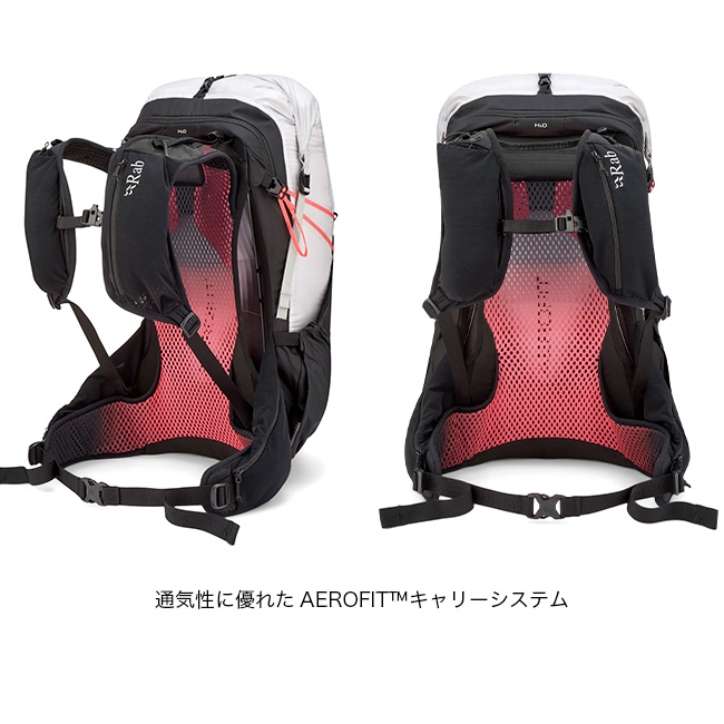 Rab ラブ サイクロンXP28ND QAQ-19 Syclon XP ND28L バックパック
