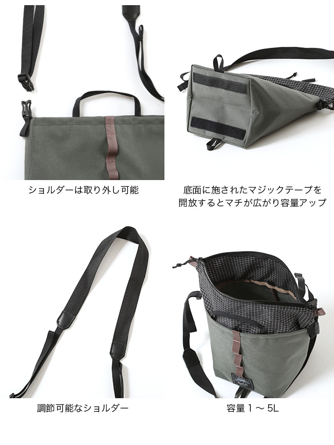 ロウロウマウンテンワークス ショルダーバッグ サコッシュ BLOG 【 RawLow Mountain Works / ロウロウマウンテンワークス