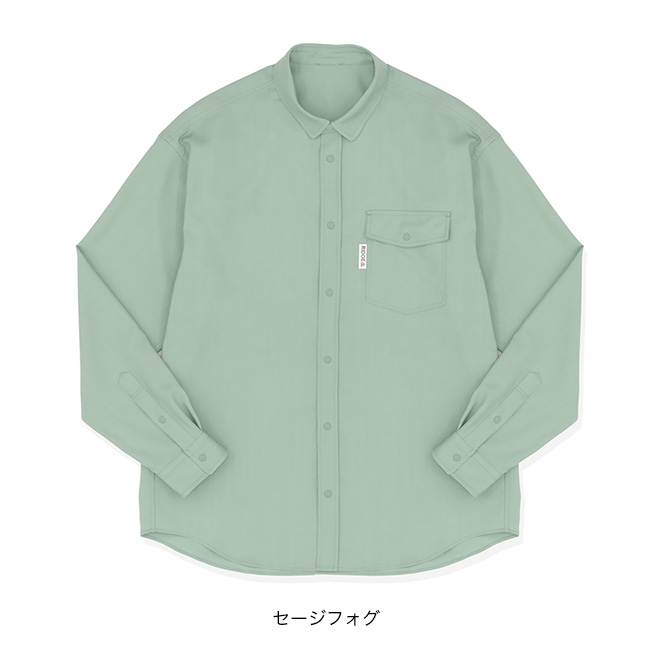 RIDGE MOUNTAIN GEAR メリノウール 長袖シャツ　登山 RIDGE MOUNTAIN GEAR リッジマウンテンギア メリノベーシックロング
