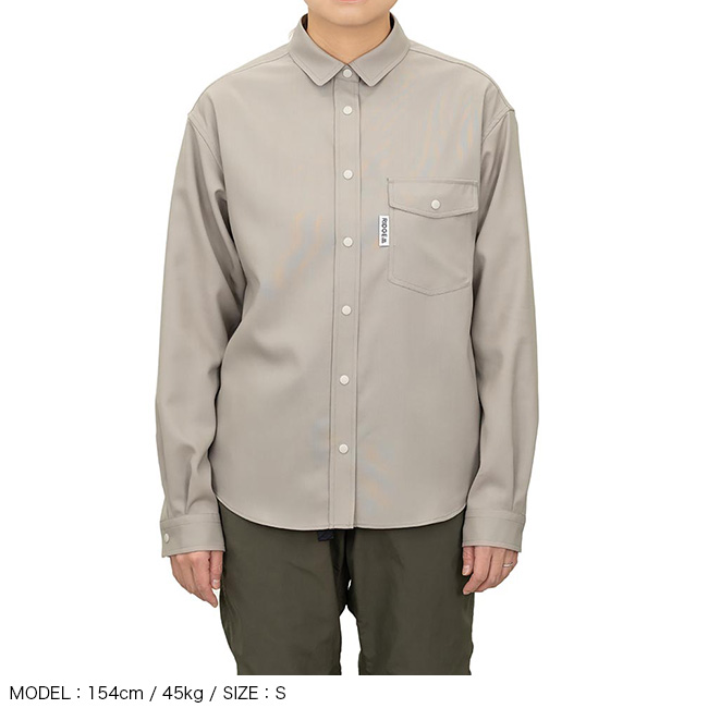 【Women's M ブラウン系】 Ridge Mountain Gear ( リッジマウンテンギア ) メリノ ベーシック ロングスリーブ シャツ Merino Basic Long Sleeve Shirt メリ RIDGE MOUNTAIN GEAR Merino Basic Long Sleeve Shirt / リッジ