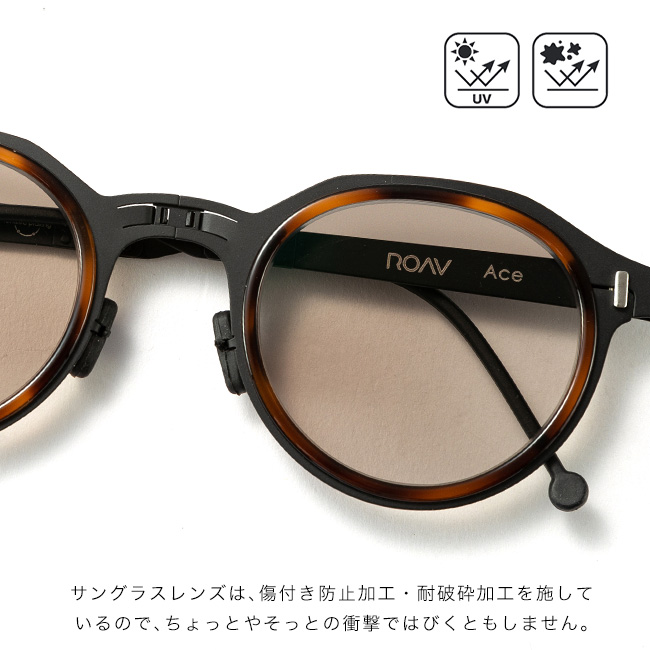 美品　ローブギャラクシー エースヴィジョン&アセテートシリーズ]サングラス ROAV GALAXY ローブギャラクシー エース[ヴィジョン&アセテート