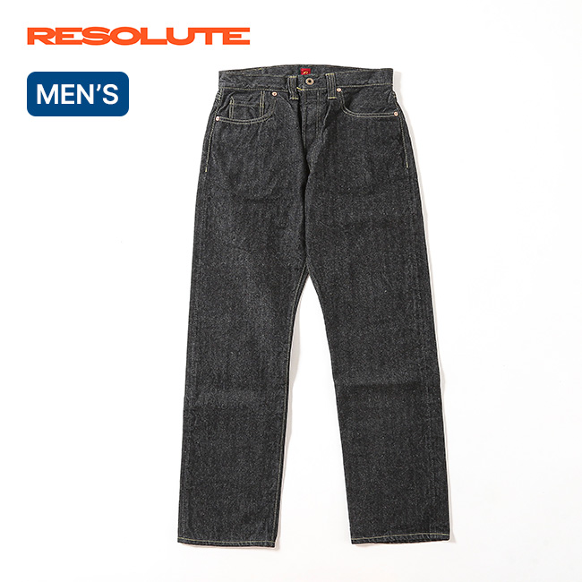 RESOLUTE リゾルト GB714 15thブラックモデル メンズ デニム ジーンズ