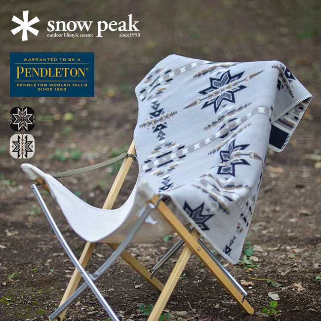 snow peak×PENDLETON スノーピーク×ペンドルトン ムチャチョブランケット : s06-1049 : OutdoorStyle  サンデーマウンテン - 通販 - Yahoo!ショッピング