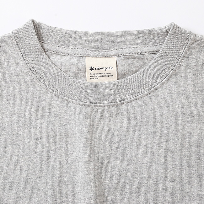 snow peak スノーピーク リサイクルコットンTシャツ ユニ