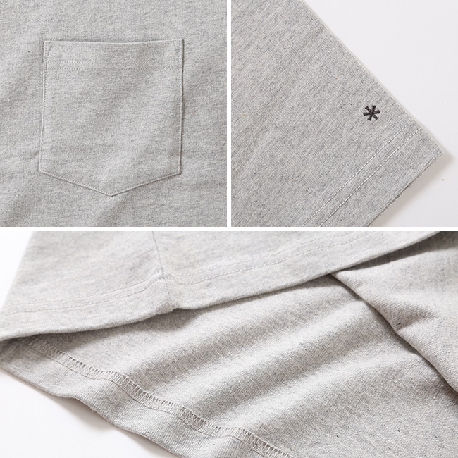 ずっと気になってたSnow peak スノーピーク リサイクルコットンヘビーTシャツ アウトドアウエア
