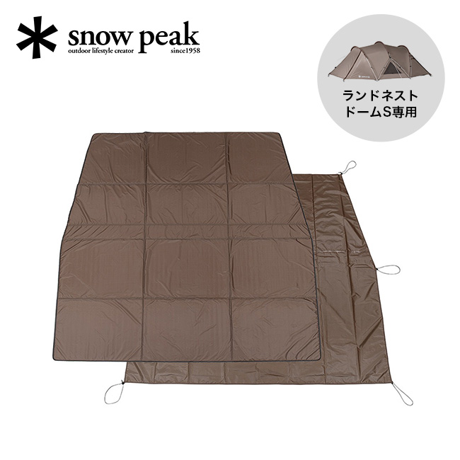 snow peak（スノーピーク） ランドネストドーム S マットシートセット