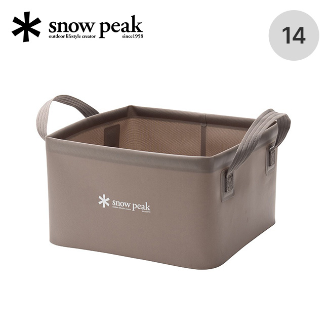 snow peak（スノーピーク） ソフトバケツ 14 FP-251 バッグ バケツ