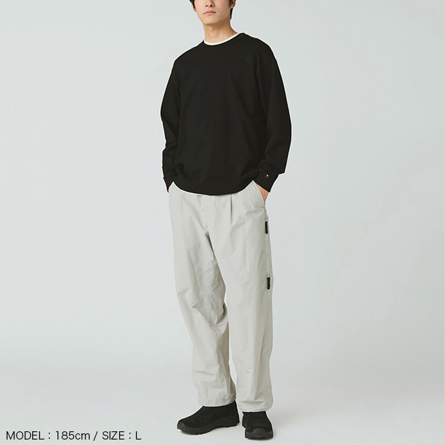 snow peak（スノーピーク） ウォッシャブルウールクルーネックニット