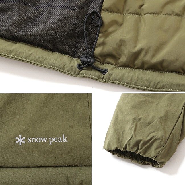snow peak（スノーピーク） ニュースタンダードパディッドジャケット