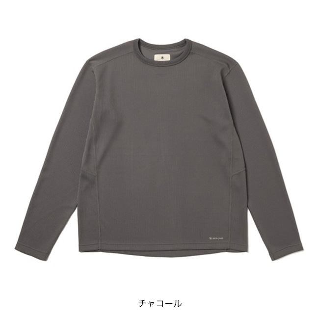 snow peak（スノーピーク） ドライサーマルL/S Tシャツ SW-25AU011 Dry