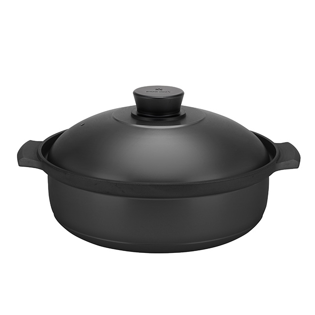 snow peak（スノーピーク） 野宴鍋30 ブラック 内部セラミックコート