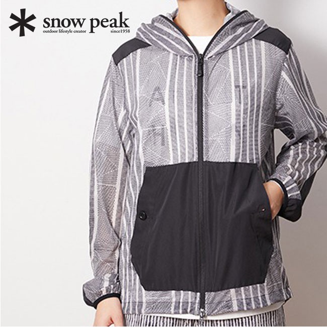 snow peak スノーピーク プリンテッドインセクトシールドパーカー snow peak スノーピーク プリンテッドインセクトシールドパーカー