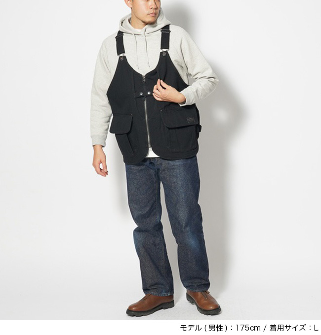 snow peak（スノーピーク） タキビデニムベスト : OutdoorStyle