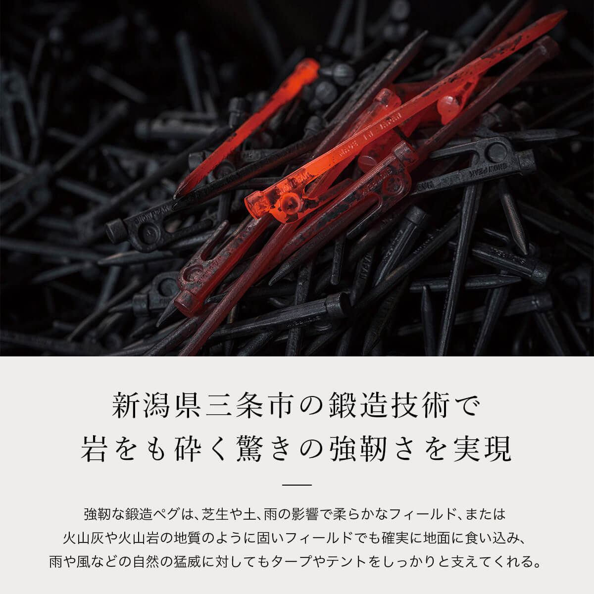 スノーピーク ソリッドステーク 40 10本&ケースセット ペグ 40cm R-104_main.jpg