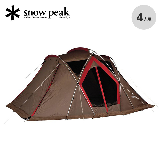 snow peak スノーピーク リビングシェル TP-623R テント タープ 宿泊 4人用テント シェルター トンネル型 : s06228 :  OutdoorStyle サンデーマウンテン - 通販 - Yahoo!ショッピング