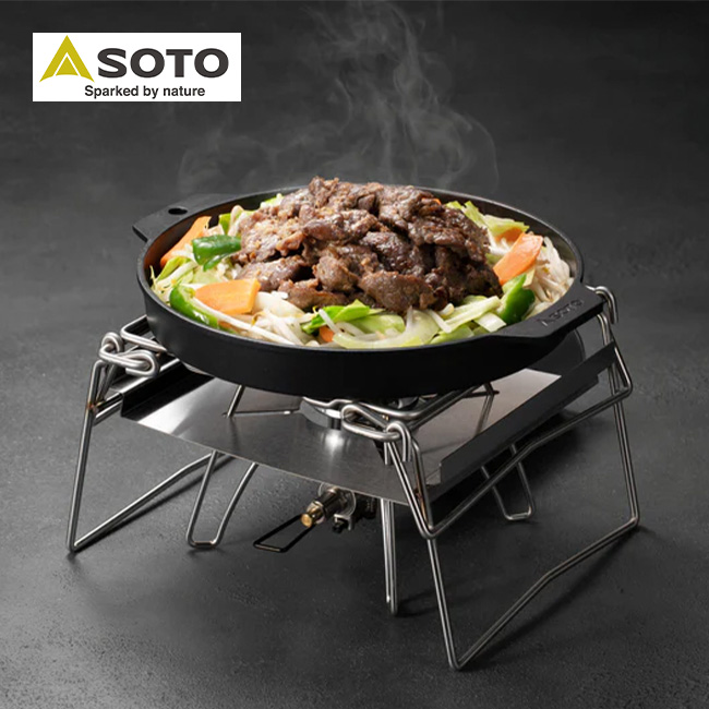 SOTO ソト カコム ジンギスカン鍋 ST-3113 バーナー レギュレーター